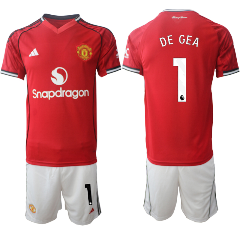 Men 2025-2026 Club Manchester United home Red 1 Soccer Jersey
